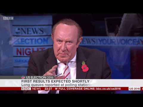 US Elections 2016 - BBC Election Night in America - Part One