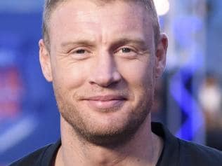 Freddie Flintoff who is a co-host on Australian Ninja Warrior. Picture: Channel 9.