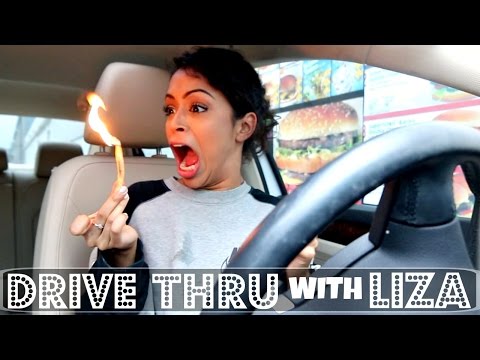 THIS WENT WRONG!! DRIVE THRU WITH LIZA!