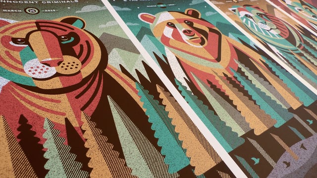 Ben Harper // San Francisco, CA // Poster Process