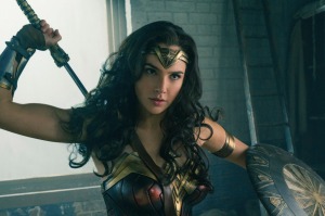 Gal Gadot in a scene from Wonder Woman. 