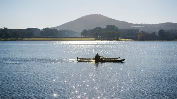 After a frosty start, the sun was out and shining over Canberra by Saturday afternoon.