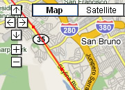 San Andreas Fault Map