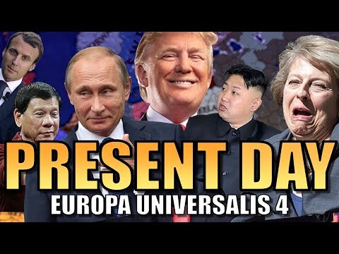 PRESENT DAY 2017! | Europa Universalis 4: Gameplay [Extended Timeline Mod] EU4 AI Only!