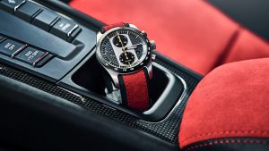 The 911 GT RS Chronograph includes an in-house clock movement that was three years in the making.