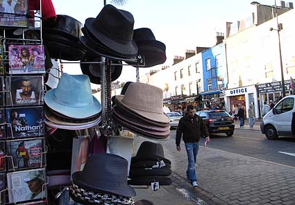 photos of Camden town and Chalk Farm, north London, England