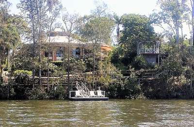 Approach from Coomera River