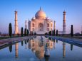 Located in Agra, India, the Taj Mahal is