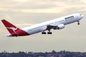 Qantas plane