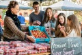 Sample foods from the farms of the Barossa at Barossa Farmers Market.