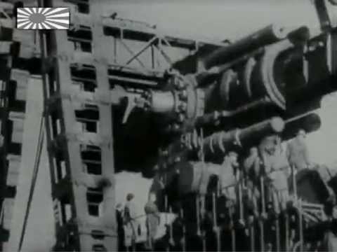 WW2 German tank "Tiger" & Coastal Fortress "Atlantic Wall" - Imperial Japanese Newsreel - March 1944