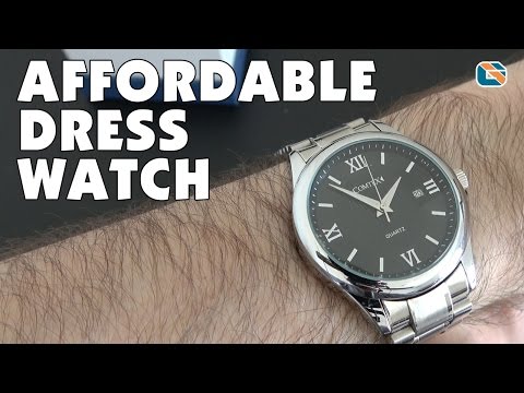 Comtex Gents Quartz Dress Watch Review #watch #DressWatch