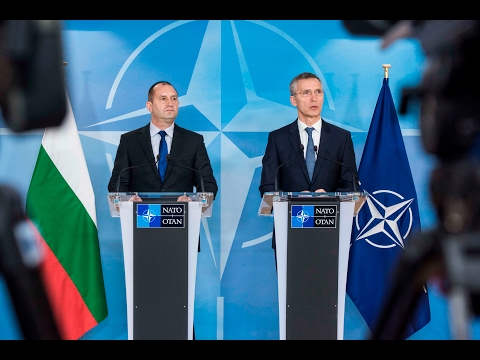 NATO Secretary General with the President of Bulgaria, 31 JAN 2017