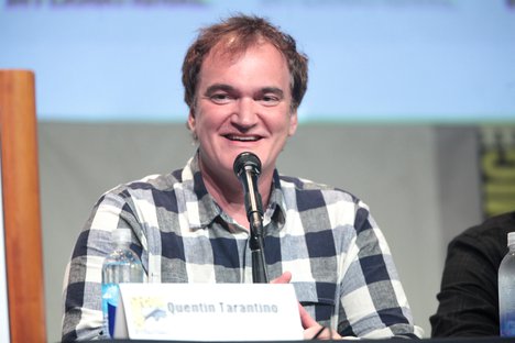 Film director Quentin Tarantino speaking San Diego Comic Con International, for "The Hateful Eight", California