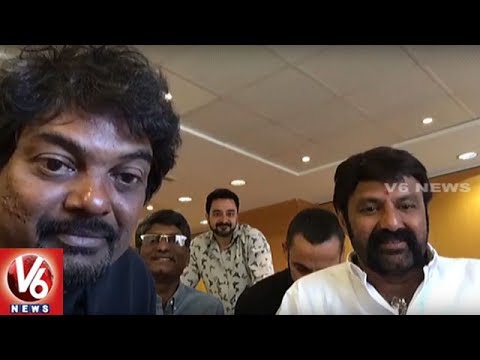 Nandamuri Balakrishna Facebook Live Along With Puri Jagannadh From Portugal | V6 News