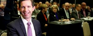 Simon Birmingham has a two-pronged strategy over Gonski 2.0.