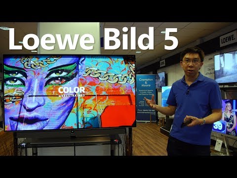 Loewe Bild 5 First Look: 2017 4K OLED TV with Dolby Vision