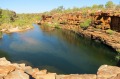 Wunnamurra Gorge is one of half-a-dozen swimming holes on Mt Elizabeth Station.