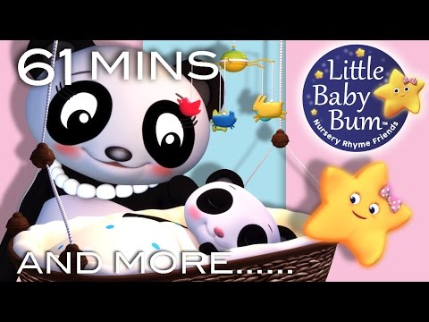 Rock A Bye Baby | Plus Lots More Nursery Rhymes | From LittleBabyBum!