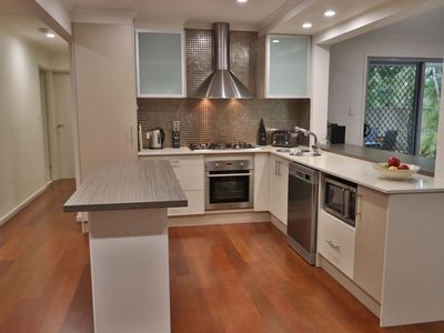 Kitchen with Large Gas Cooktop