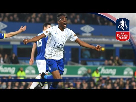 Everton 1-2 Leicester City - Emirates FA Cup 2016/17 (R3) | Goals & Highlights