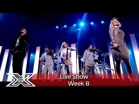 Clean Bandit perform Rockabye with Sean Paul & Anne-Marie | The X Factor UK 2016