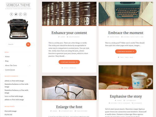 Verbosa WordPress Theme