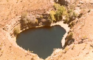 Numby Numby sinkhole.