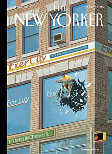 York Painting - New Yorker September 9th, 2013 by Bruce McCall