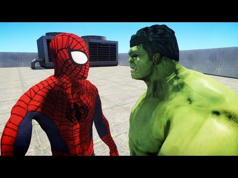 ULTIMATE SPIDERMAN VS THE INCREDIBLE HULK