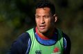 Rough with the smooth: Israel Folau says the start of his year was challenging.