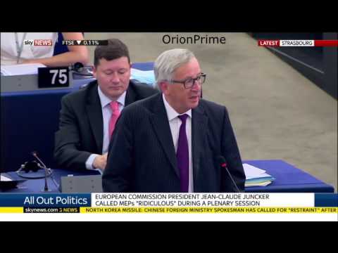 Jean-Claude Juncker: ‘The Parliament is ridiculous’. Never attend “a meeting of this kind” again