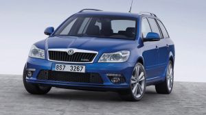 2011 Skoda Octavia RS wagon.