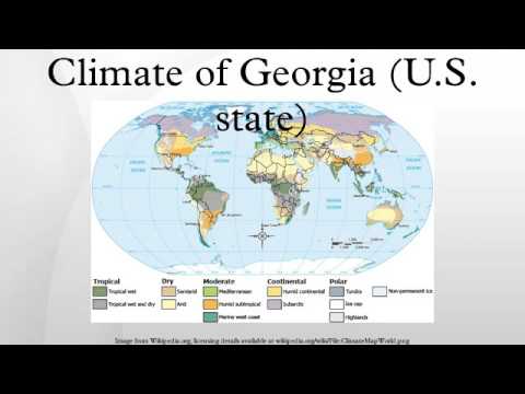 Climate of Georgia (U.S. state)