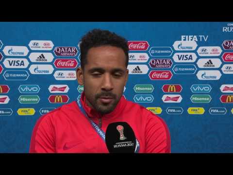 Jean BEAUSEJOUR -  Post-Match Interview - Match 13:  Portugal v Chile - FIFA Confederations Cup 2017