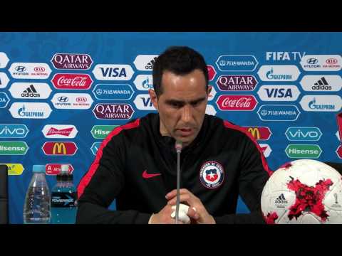 POR v CHI - Claudio Bravo - Chile Post-Match Press Conference