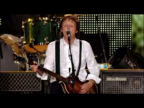 Paul McCartney "A Day In The Life/Give Peace A Chance/Let It Be/Live And Let Die" Live-2009