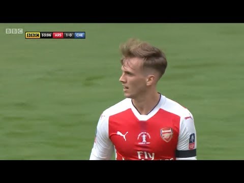 Rob Holding vs Chelsea | FA Cup Final | 27/5/2017