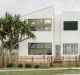 Happy Haus specialises in prefabricated homes such as this one at Lennox Head. 