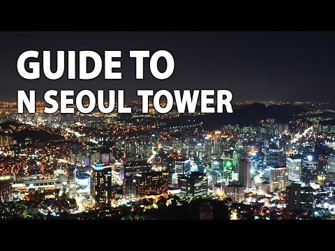 N Seoul Tower (Namsam Tower) in Korea - 남산타워