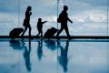Young families may not travel as much, but frequent flyer points can be a big help when they do.