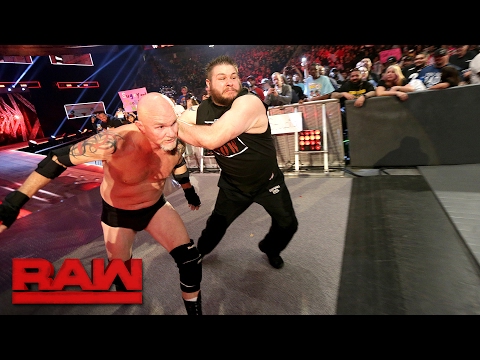 Gillberg returns to WWE: Raw, Feb. 13, 2017