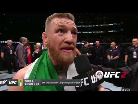 UFC 205: Conor McGregor Octagon Interview