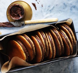 Japanese Nutella pancake.