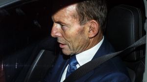 Former PM Tony Abbott defended remarks he made in a leaked tape at a Liberal meeting on Monday.