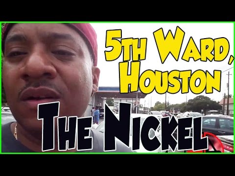 Visiting Fifth Ward (the Nickel) in Houston, Texas on the northwest side