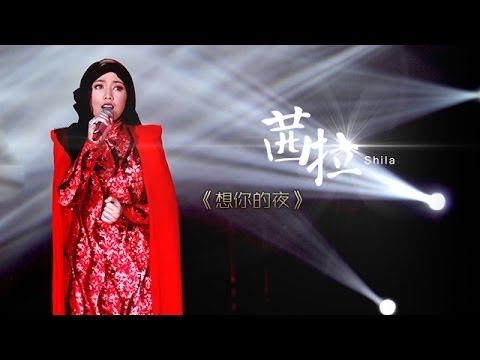 我是歌手-第二季-第7期-茜拉Shila Amzah《想你的夜》Nur Shahila binti Amir Amzah-【湖南卫视官方版1080P】20140221