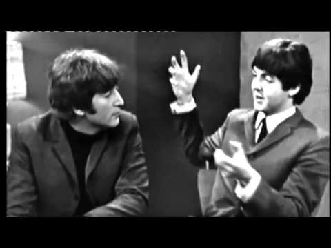 John Lennon Paul McCartney give interview 1964