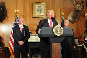 Donald Trump at Executive Order to Review the Designations Under the Antiquities Act