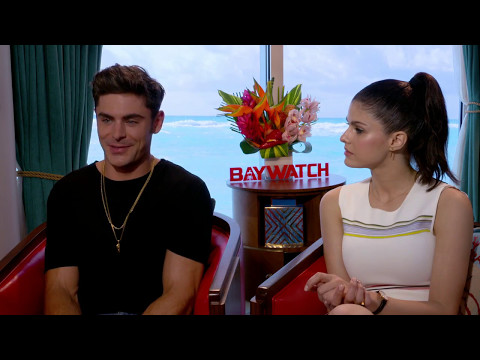 Zac Efron & Alexandra Daddario New Baywatch Full Interview